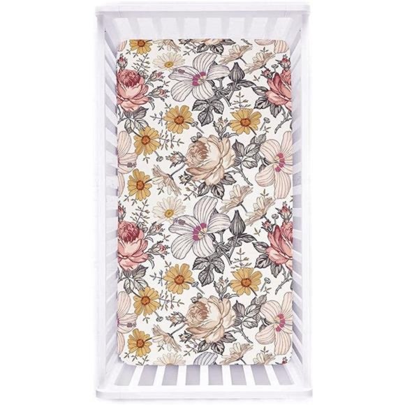 Crib Sheet Jersey Cotton, Fitted Cotton Baby & Toddler Universal Crib Sheets - Picture 1 of 6